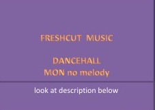 Dancehall mon no melody
